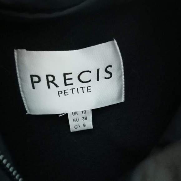 New Precis Winter Jacket Navy Size 8 - Picture 5 of 7